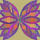butterfly mandala art